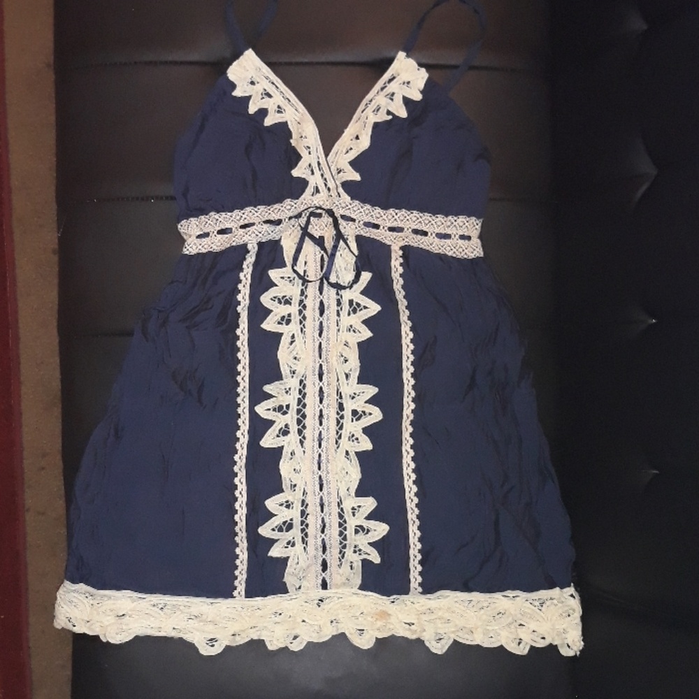 Boho mini sundress